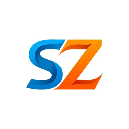 Stylish and Modern Logo Design with 'S' and 'Z'