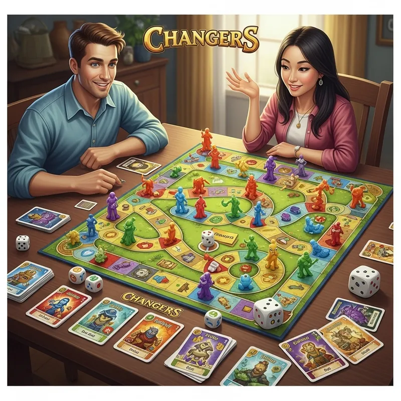 Changers Board Game: Thrilling Fantasy Adventure