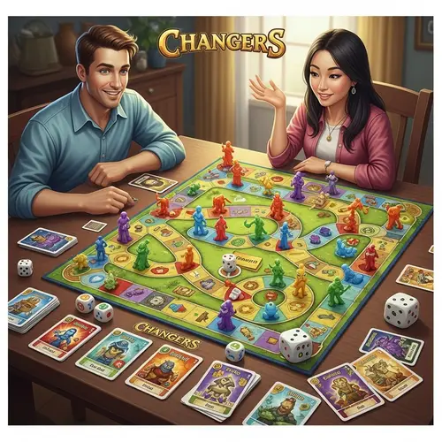 Changers Board Game: Exciting Fantasy Adventure for Players