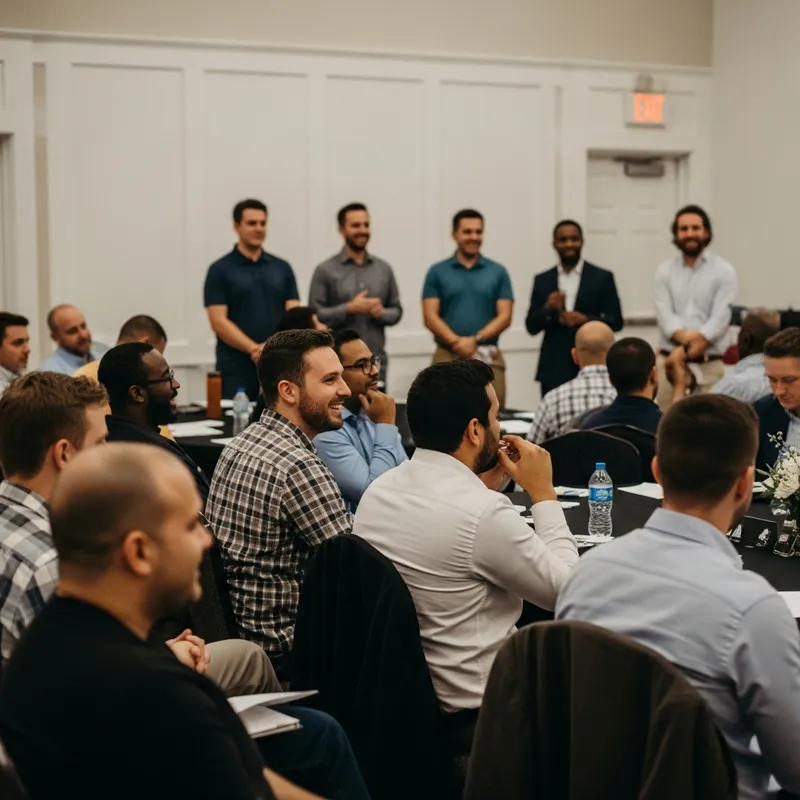 Genuine Engagement at Christian Men's Marriage Seminar