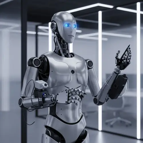 AI Work Assistant Robot - Humanoid CogBot | Website Name