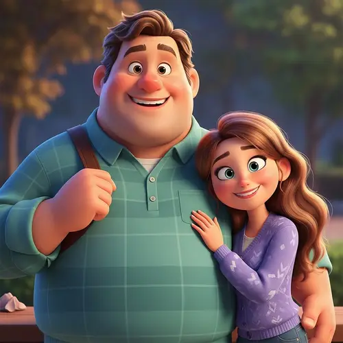 Pixar-Style Best Friends: A Heartwarming Animation