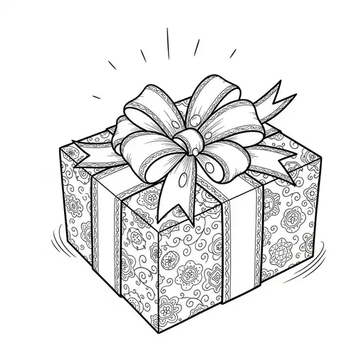 Gift Drawing Design for Coupon Bond | Simple & Elegant