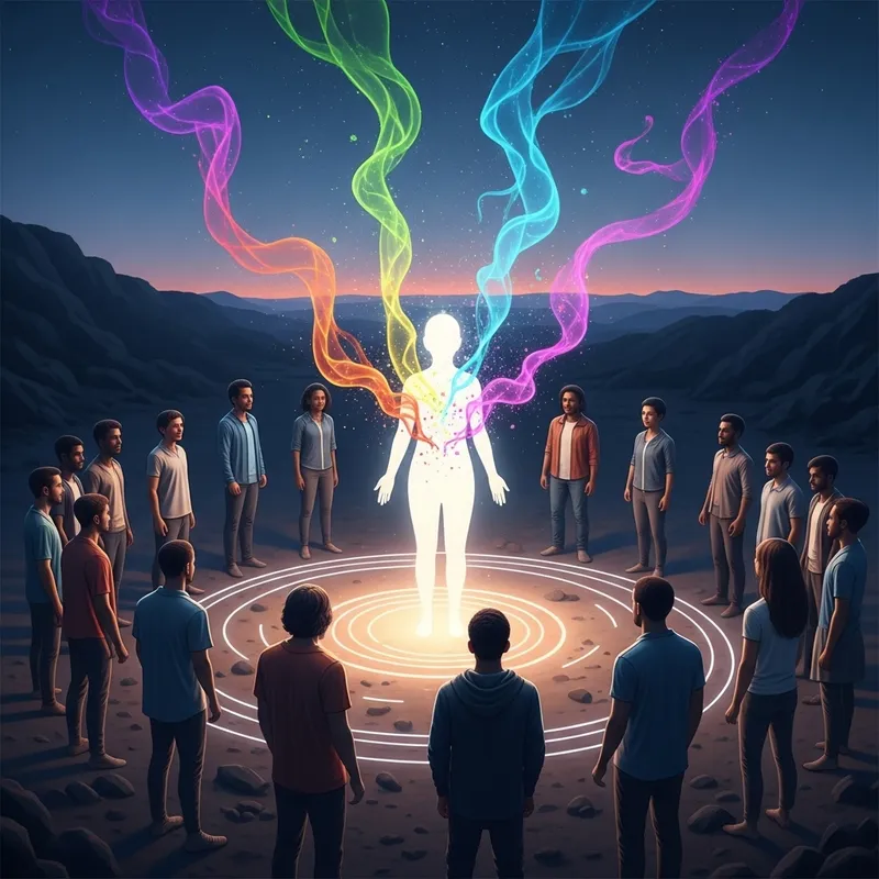 Empath Absorbing Energies from Others