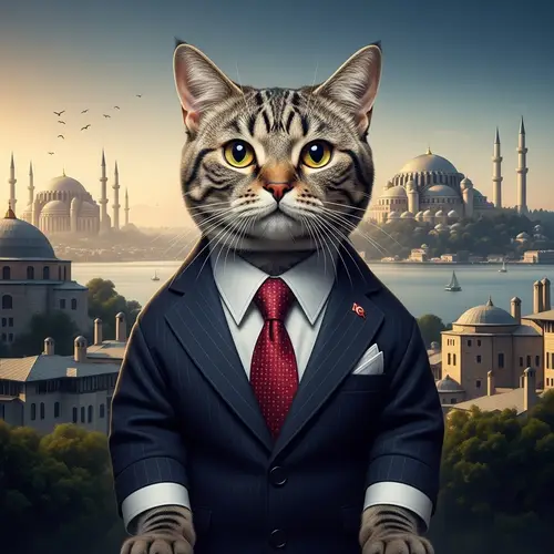 Turkish President Cat | Symbol of Power and Leadership
