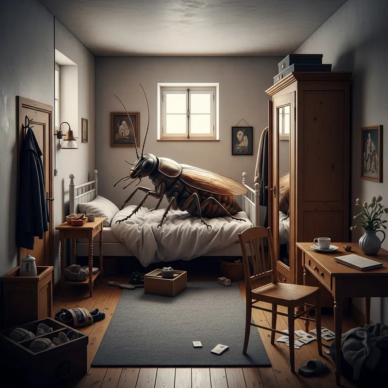 The Metamorphosis: Kafka's Insect Transformation Art The Metamorphosis: Kafka's Insect Transformation Art