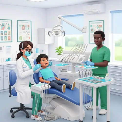 Modern Dental Clinic: Expert Examination & Care