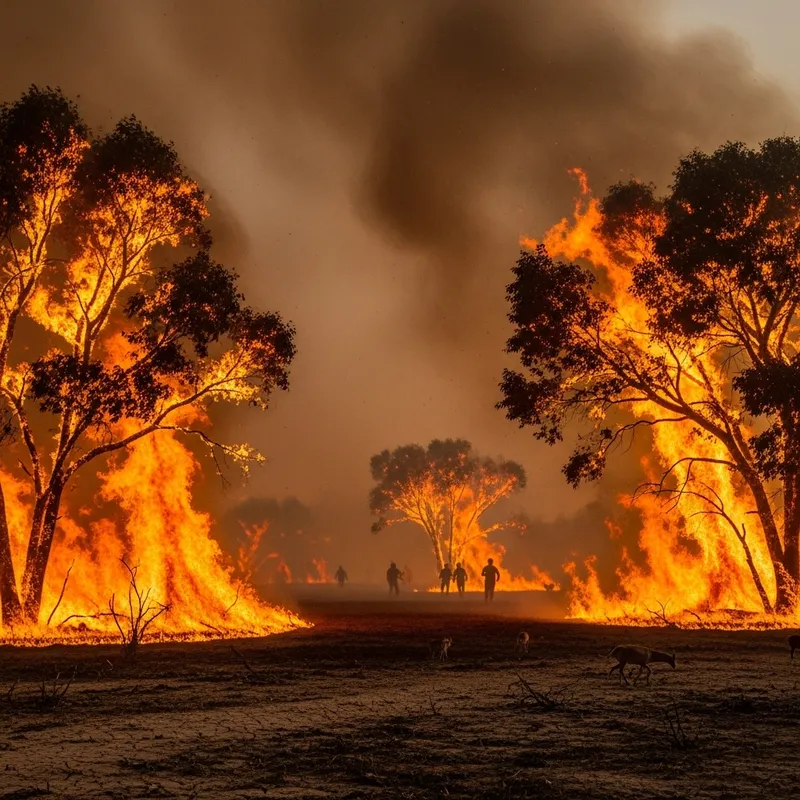 Wildfire Scene: Chaos and Danger Unleashed | Free Fire