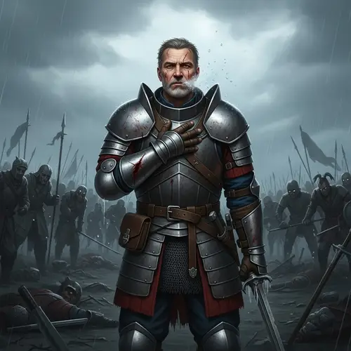 Artes Menetil Last Stand: Defiant Warrior Breathes Last