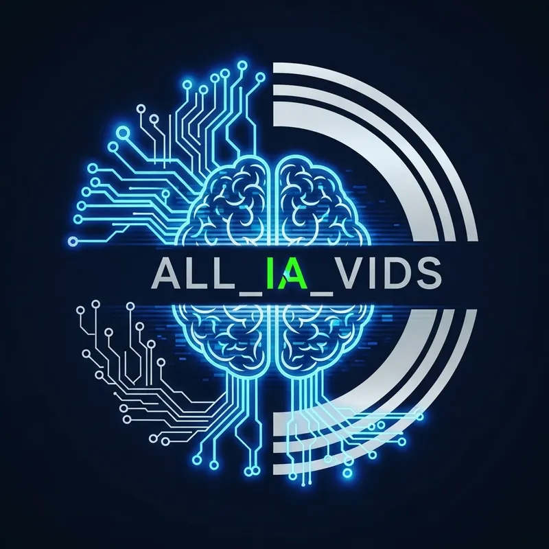 Create Modern AI_VIDS Logo for YouTube Channel