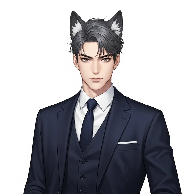 Confident East Asian Man in Stylish Suit | University Student Vibes