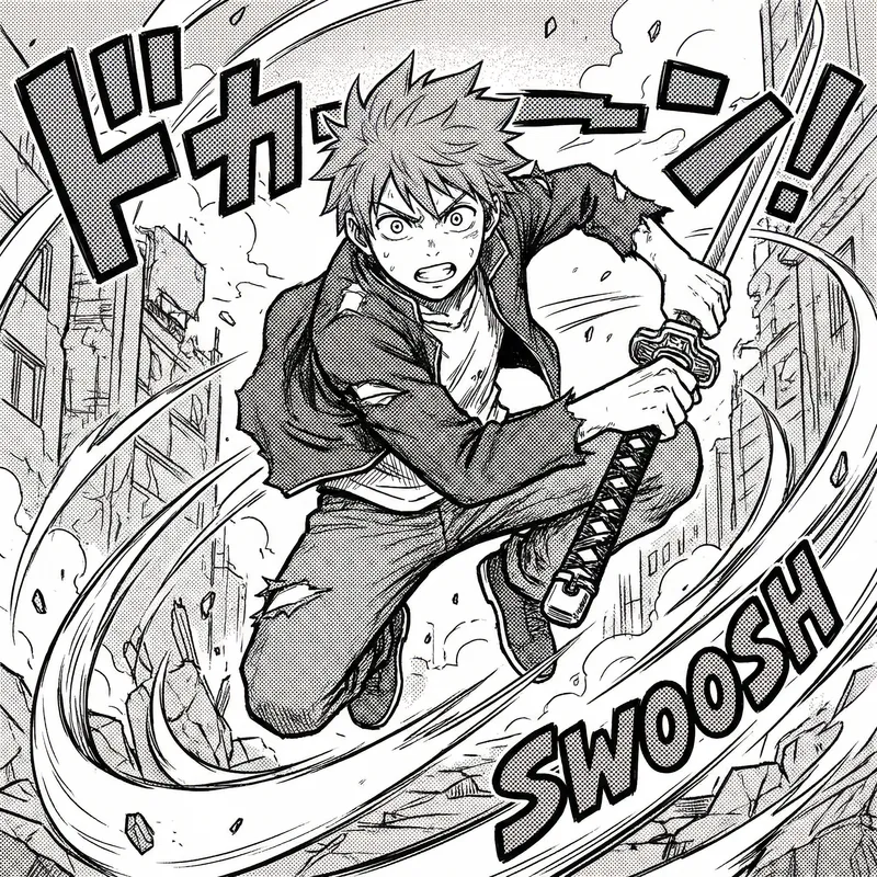 Professional Manga-Style Illustration Art