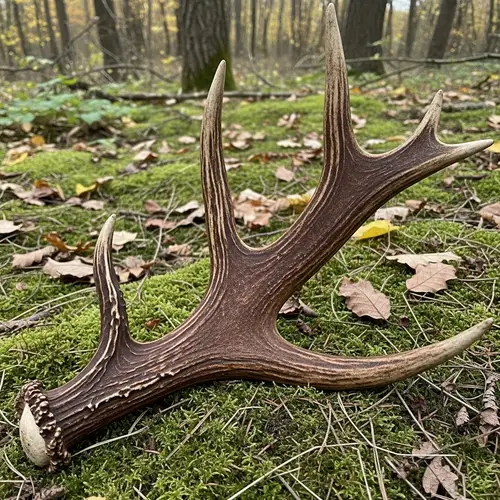 Beautiful Naturally Shed Deer Antler | Intricate Brown Tines