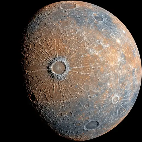 Explore Vibrant Mercury: High-Resolution Satellite View