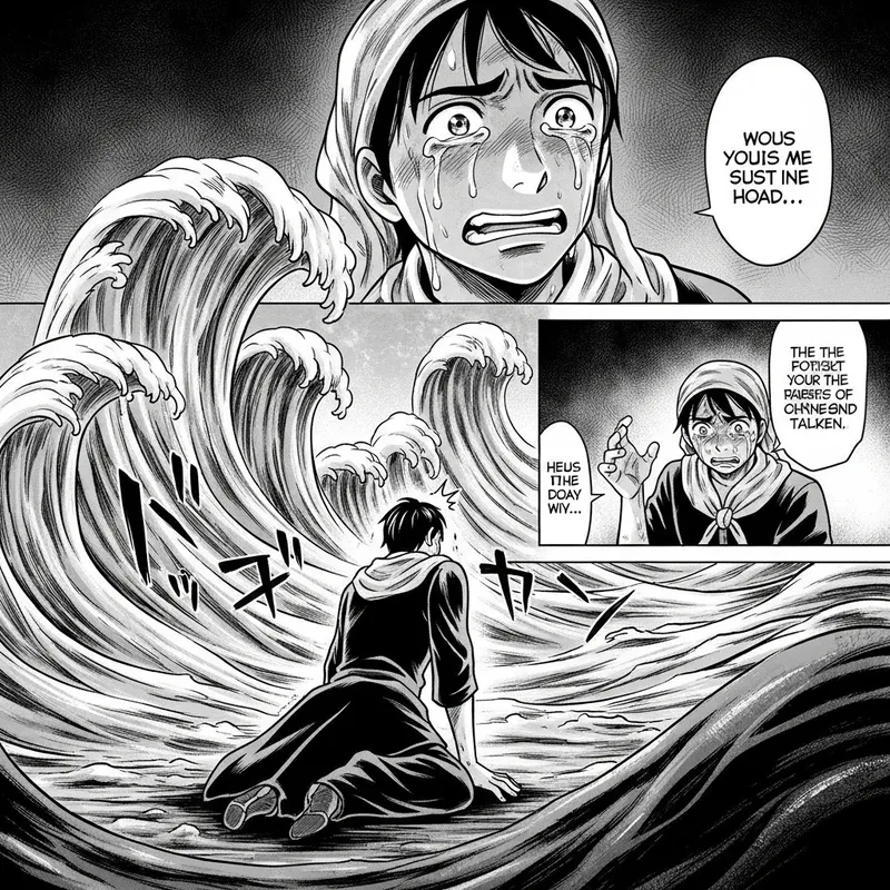 Intense Emotional Distress of Comic Character | Manga-style Drama