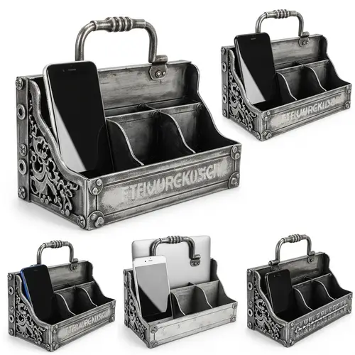 Eco-Friendly Metal Electronics Holders and Stands | Creative Storage Solutions