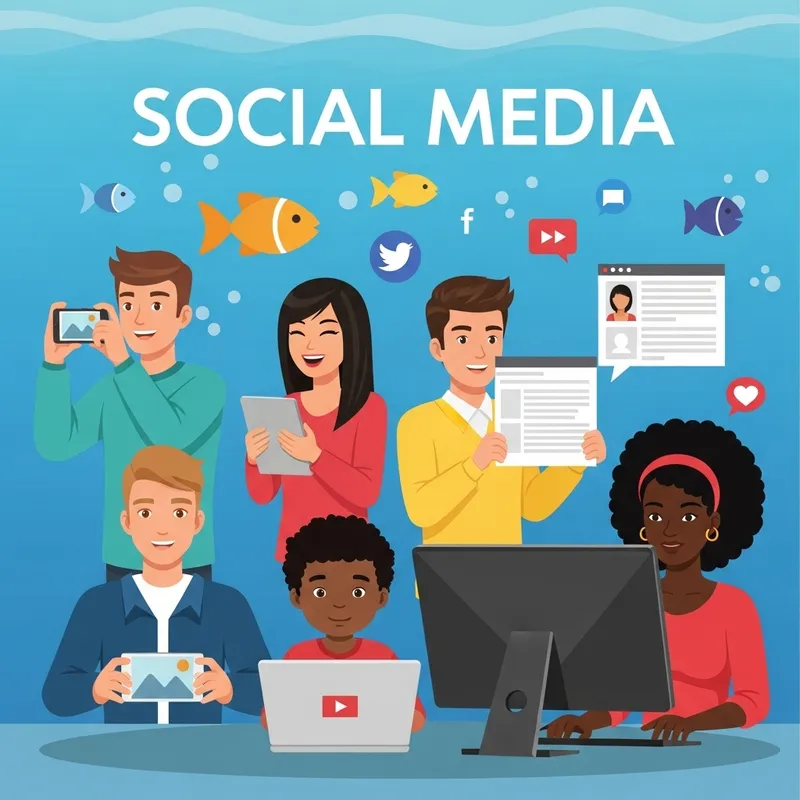 Engaging Visuals for Social Media: A Glimpse of Diversity