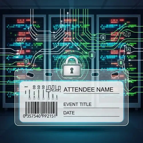 Data Server Illustration & Secure Data Storage for Event Registration System