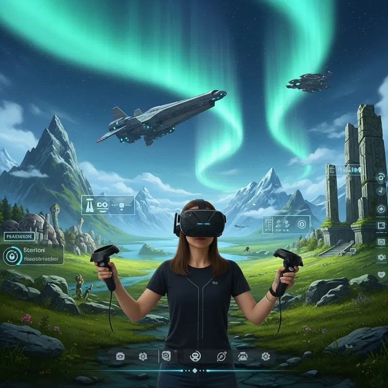 Immersive VR World Exploration | Virtual Reality (VR)