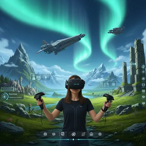 Immersive Virtual Reality Experience | VR World Exploration