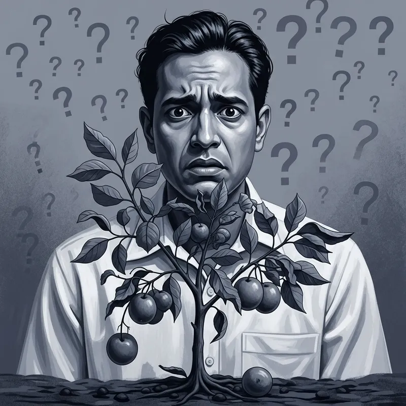 Man's Anxiety: Fertility Doubt in Realism Style Art
