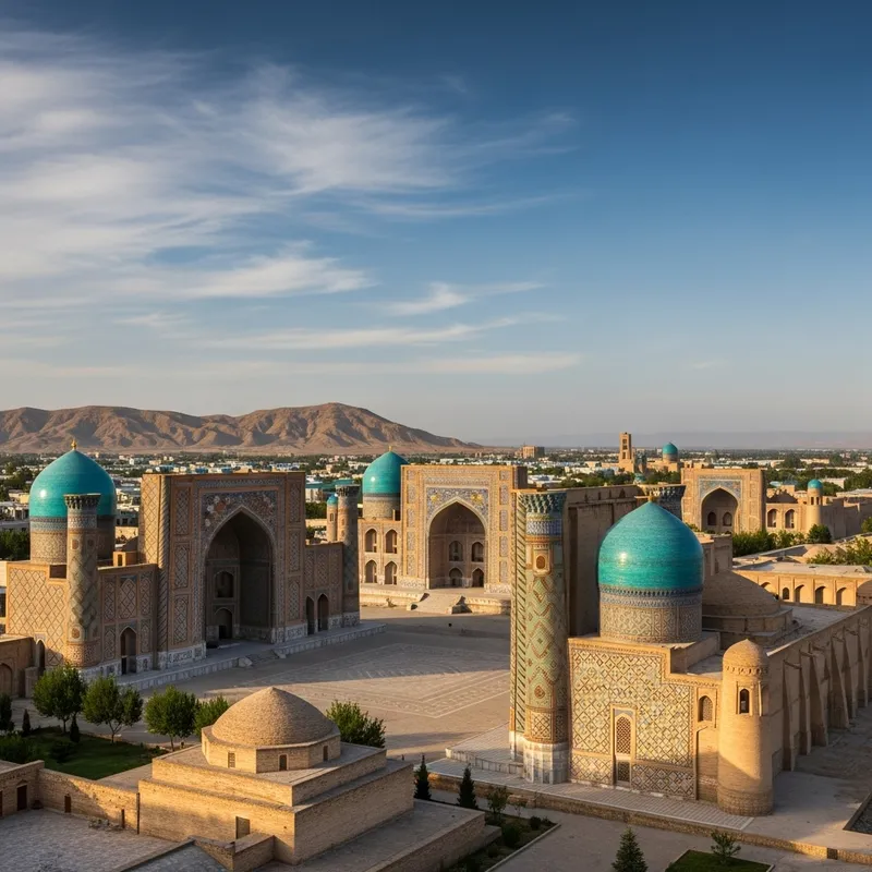 Explore Ancient Buildings in Uzbekistan