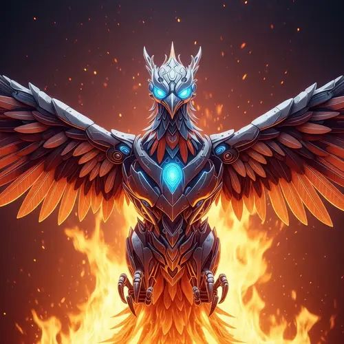 Futuristic Robotic Phoenix for Romanian Firefighters