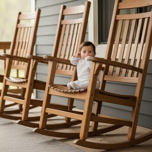 Tranquil Equilibrium with Rocking Chairs | Home Comfort