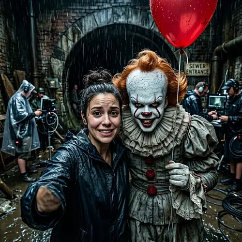 Selfie with Pennywise the Dancing Clown | IT (2017)