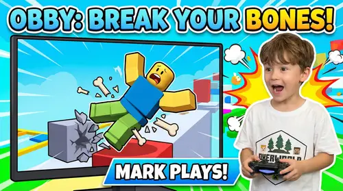 Mark Plays Obby: Break Your Bones 3D Ragdoll
