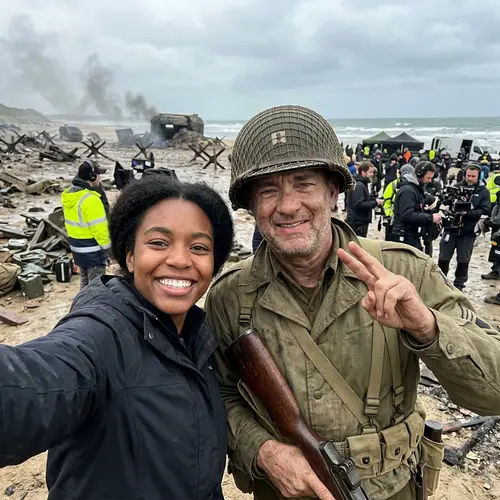 Epic Selfie with Captain John Miller | Saving Private Ryan