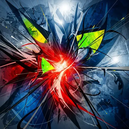 Abstract Representation of Current Affairs | Artwork