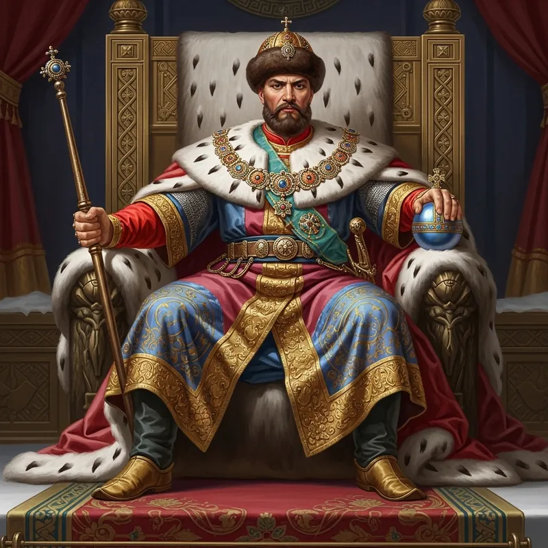 Putin as Tsar of Russia: Symbol of Power and Authority
