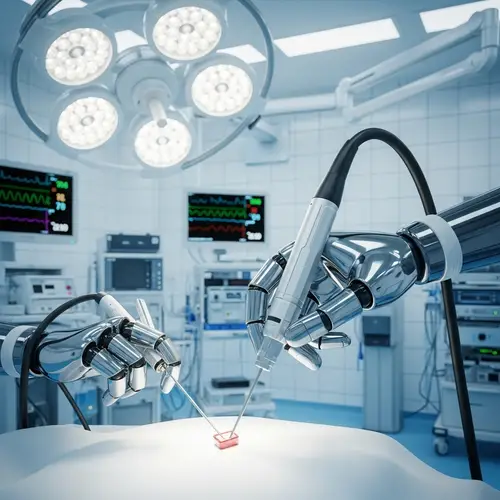 Advanced Robotic AI Hand Performing Delicate Surgery | Hospital Setting