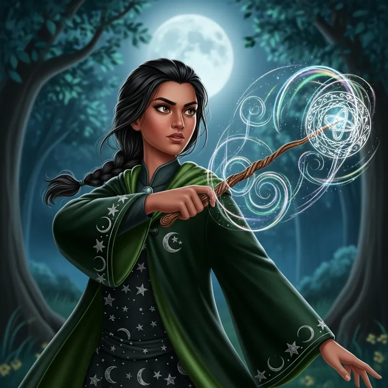 Young Wizard May | Enchanting Spells