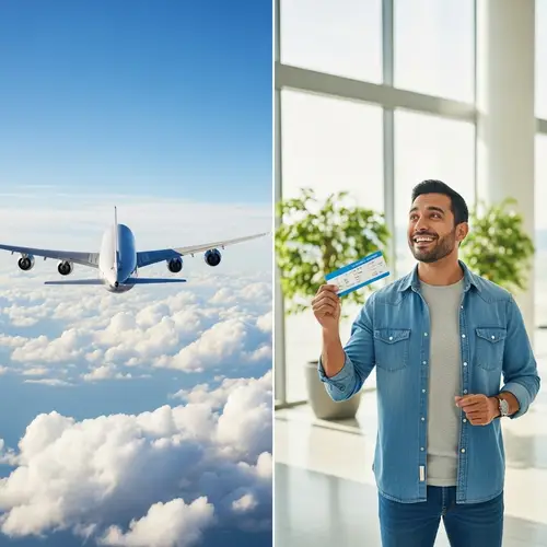 Fly High with Joy: First-Class Ticket Experience