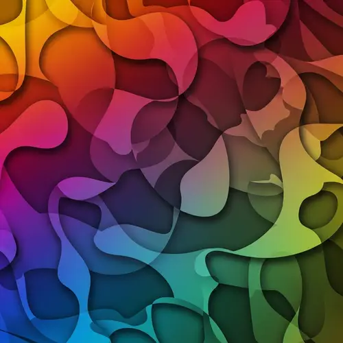 Abstract Pattern in Various Shades and Colors