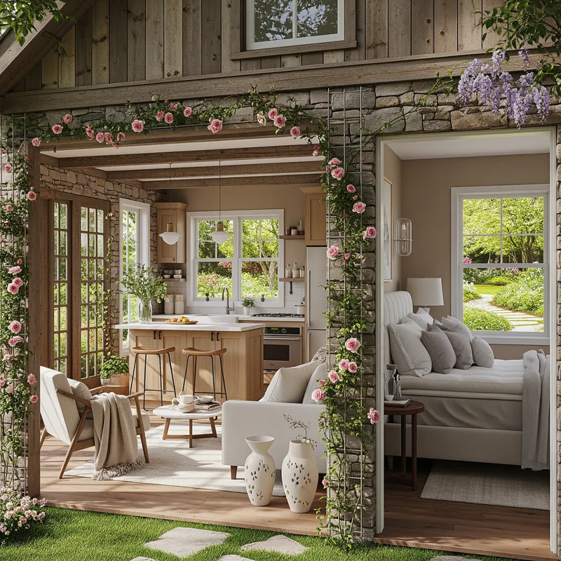Charming ADU: Cozy Elegance in a Garden Haven
