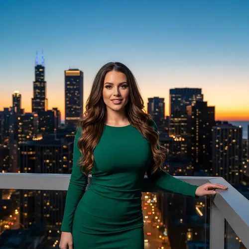 Stunning Brunette Curvy Woman in Chicago | Exotic Facebook Ad