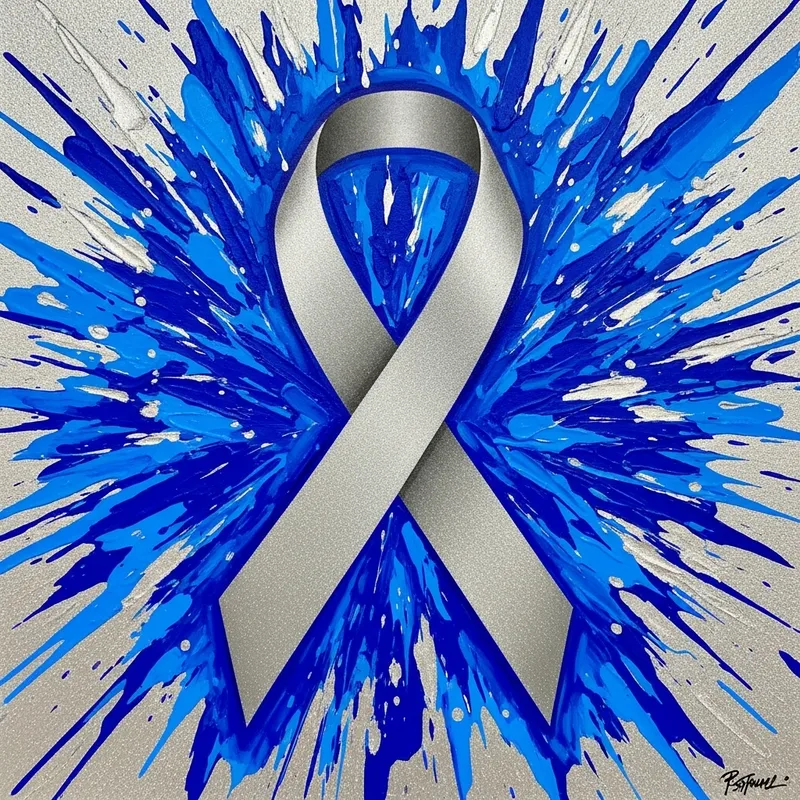 Child Abuse Awareness Art in Abstract Expressionism