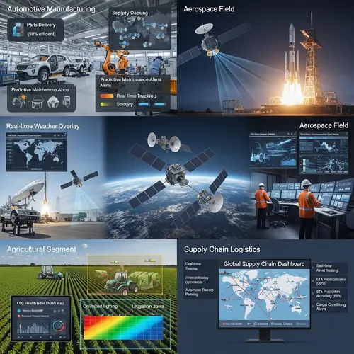 Advanced Satellite Technology for Manufacturing, Aerospace & Agriculture