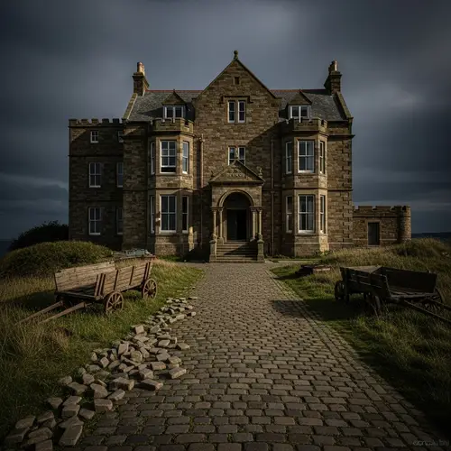 Abandoned 19th Century English Family Castle in Whitby