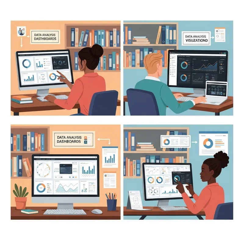 Data Analysis Dashboards: Creating, Optimizing, and Visualizing Information