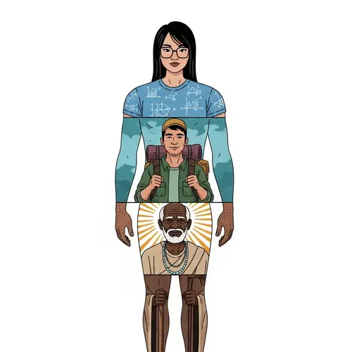 Unique Unity: Three Diverse Personalities in One Form