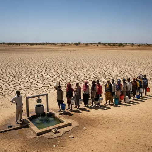 Scarcity of Water in Sudan - Severe Drought Impact
