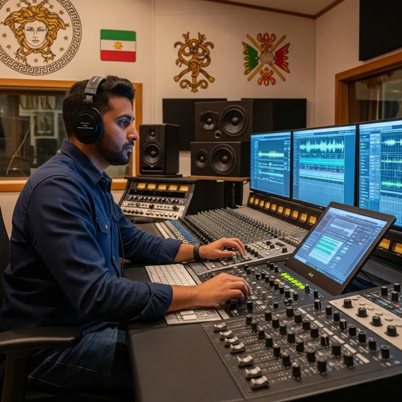 Sicilian Beats: Music Engineer at Work
