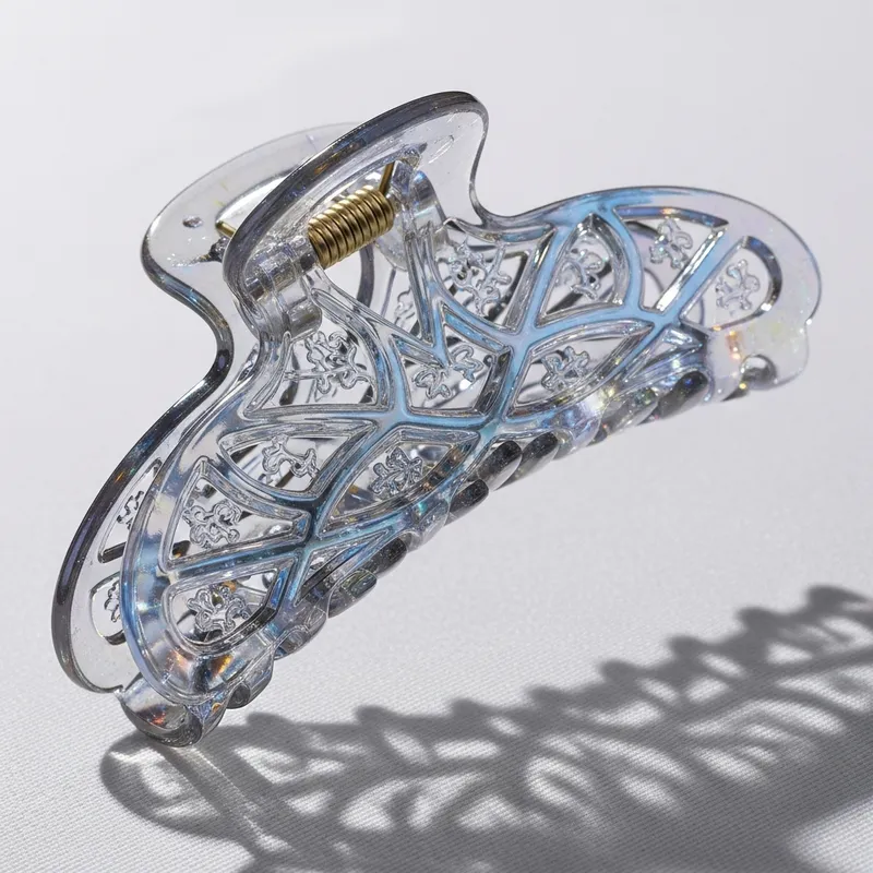 Transparent Hair Claw Clip for Strong Clamping Transparent Hair Claw Clip for Strong Clamping