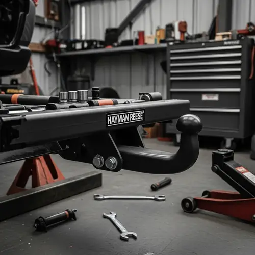 Hayman Reese Towbar: Sturdy Metal Construction for Towing Caravans