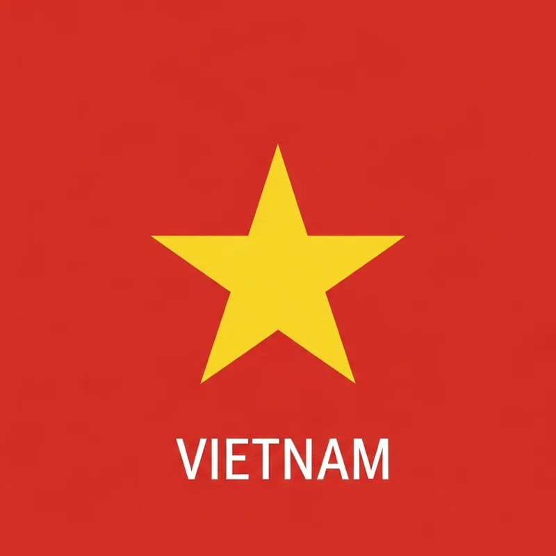 Vietnam National Flag Logo - A Charming Representation Vietnam National Flag Logo - A Charming Representation