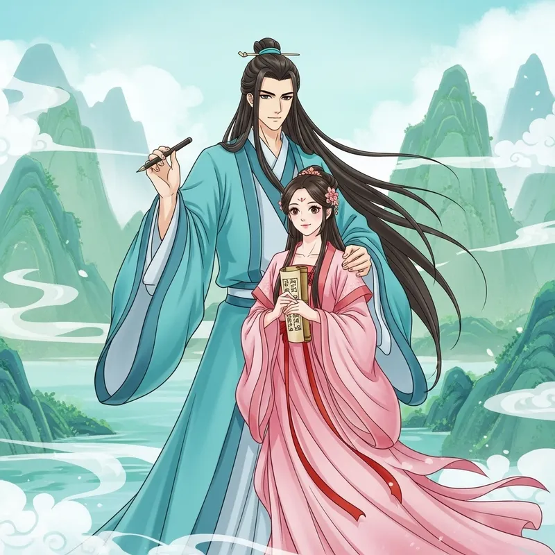 Ancient Romance: Scholarly Love Story of a Tall Man & Petite Woman